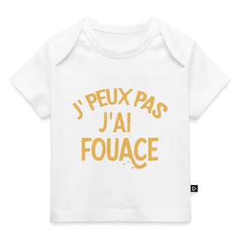 Aveyron cuisine aveyronnaise France - T-shirt Premium bébé bio - blanc - Devant