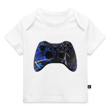 Kontroll-Freak - Baby Premium Organic T-Shirt - Weiß - Vorne
