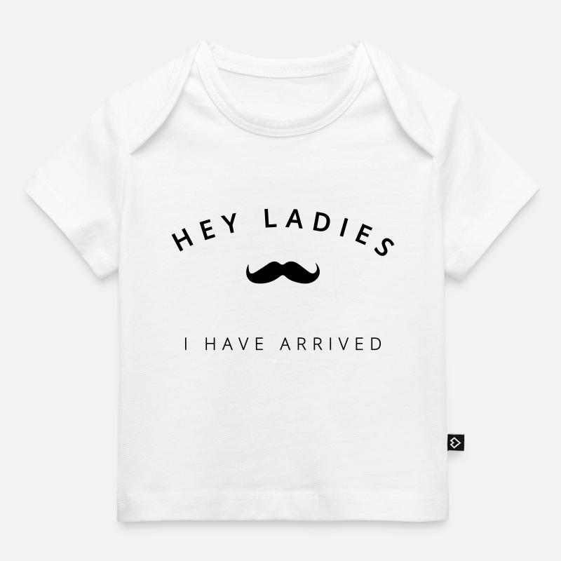 DAMES HEY - T-shirt Premium bébé bio - blanc