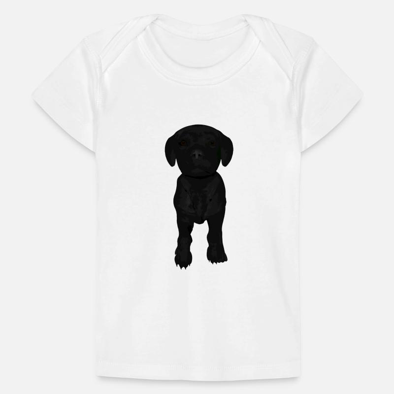 Cucciolo Labrador T-shirt Premium neonato bio