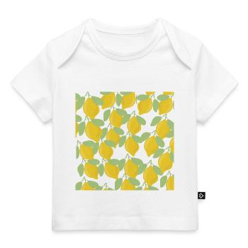 lemons - Baby Premium Organic T-Shirt - Weiß - Vorne