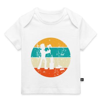 Holzfäller Baumfäller Waldarbeiter - Baby Premium Organic T-Shirt - Weiß - Vorne
