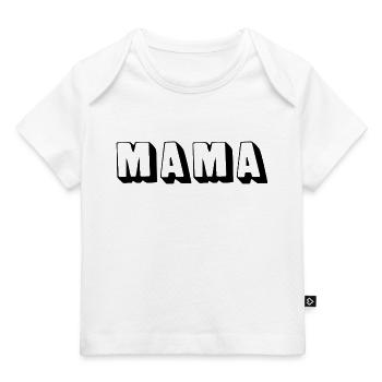 Mom - Baby Premium Organic T-shirt - white - Front