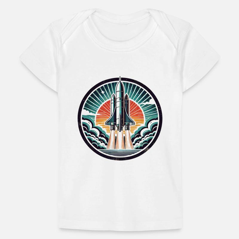 Space shuttle Spaceship Baby Premium Organic T-Shirt