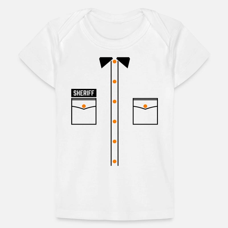 Shérif T-shirt Premium bébé bio