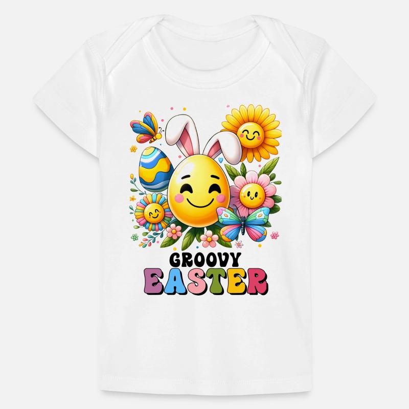 Easter Easter Bunny Easter Eve Easter Sunday Easter Egg Spring Baby Premium Organic T-shirt