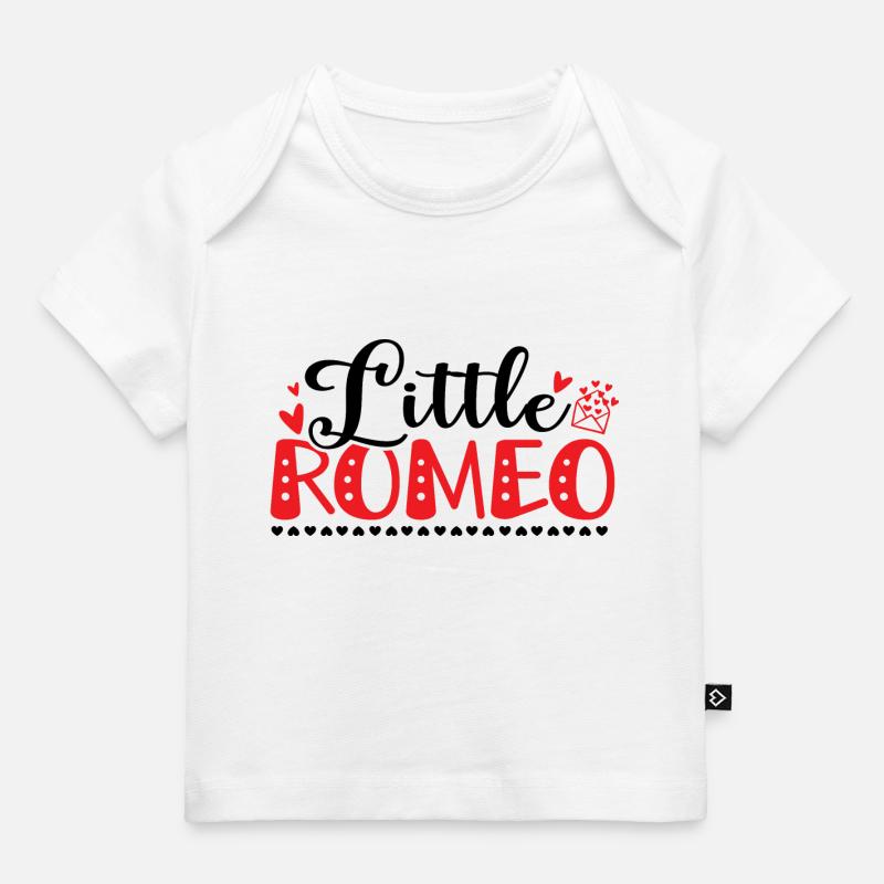 Petit Roméo - T-shirt Premium bébé bio - blanc
