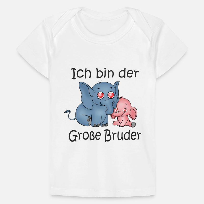 Ich Bin Der Grosse Bruder B T-shirt Premium bébé bio