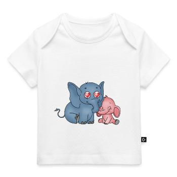 Ich Bin Der Große Bruder - Baby Premium Organic T-Shirt - Weiß - Vorne
