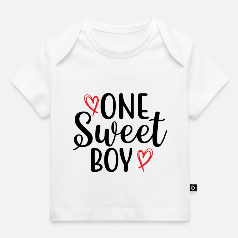 Un gentil garçon - T-shirt Premium bébé bio - blanc