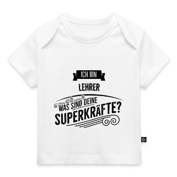 Lehrer - Baby Premium Organic T-Shirt - Weiß - Vorne