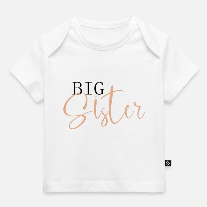 Grande soeur - T-shirt Premium bébé bio - blanc