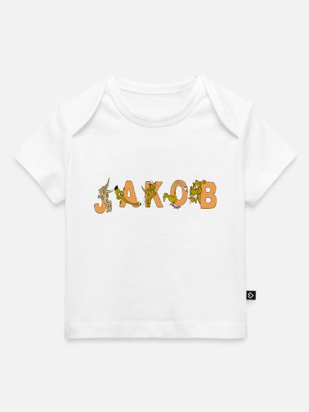 Jakob - Baby Premium Organic T-Shirt - Weiß