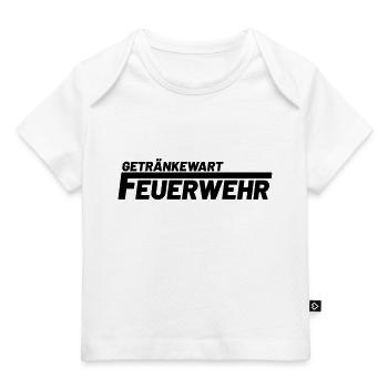 Getränkewart Freiwillige Feuerwehr - Baby Premium Organic T-Shirt - Weiß - Vorne