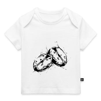 Grain de café - T-shirt Premium bébé bio - blanc - Devant