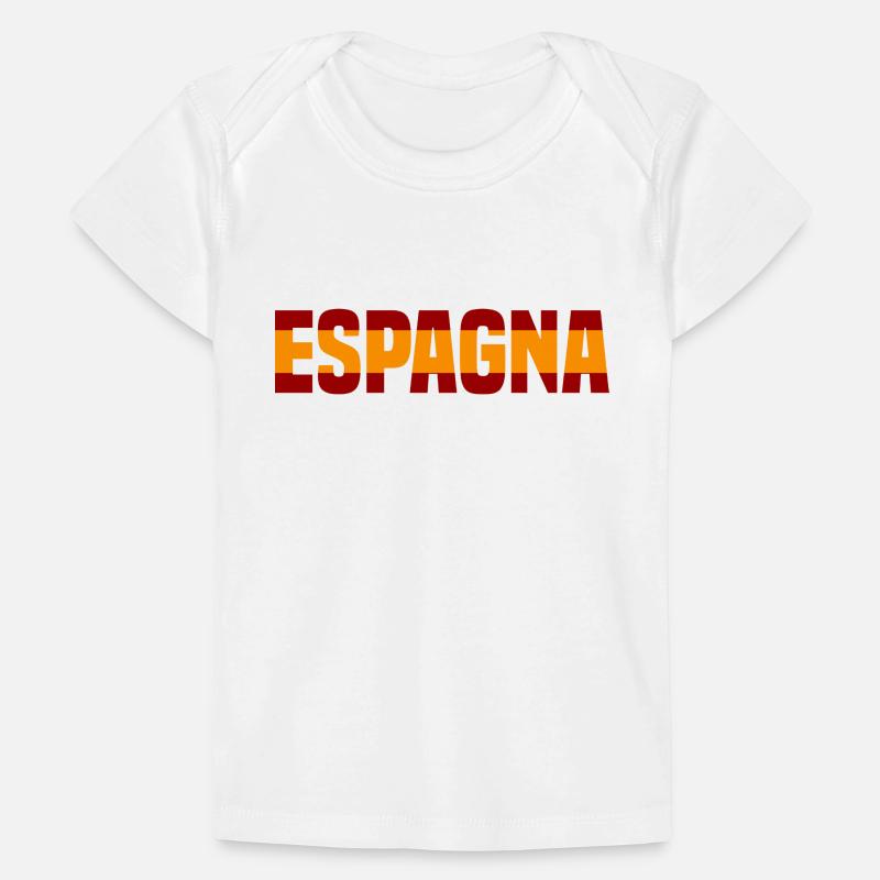 Espagna a contrasto T-shirt Premium neonato bio