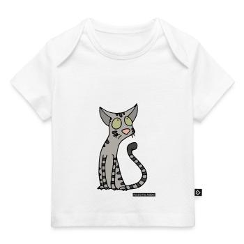 Cat-oriental shorthair - Baby Premium Organic T-shirt - white - Front