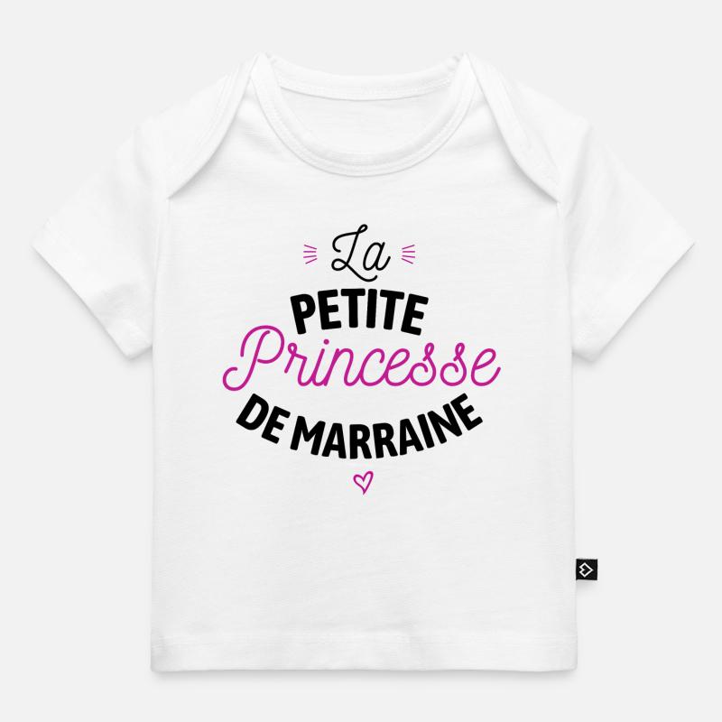 Princesse de marraine - T-shirt Premium bébé bio - blanc