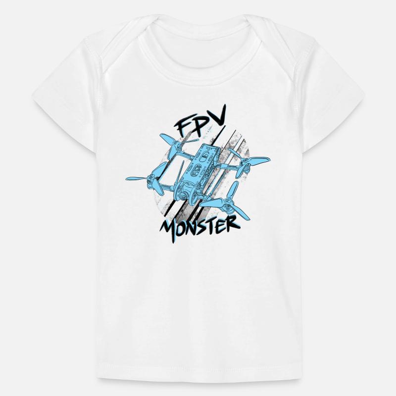 FPV monster / fpv drone / racingdrone / pilot drone Baby Premium T-shirt