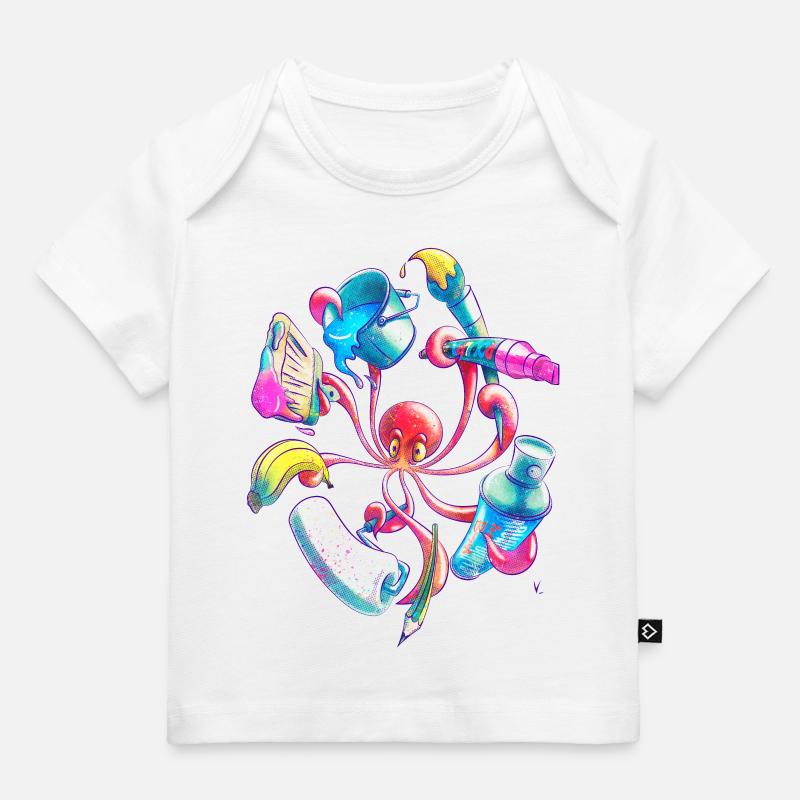 Pulpograffer - T-shirt Premium bébé bio - blanc