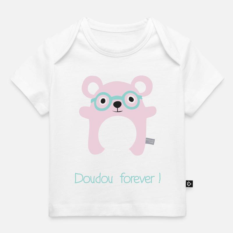 Doudou forever - T-shirt Premium bébé bio - blanc