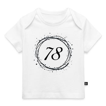 78 - Baby Premium Organic T-Shirt - Weiß - Vorne