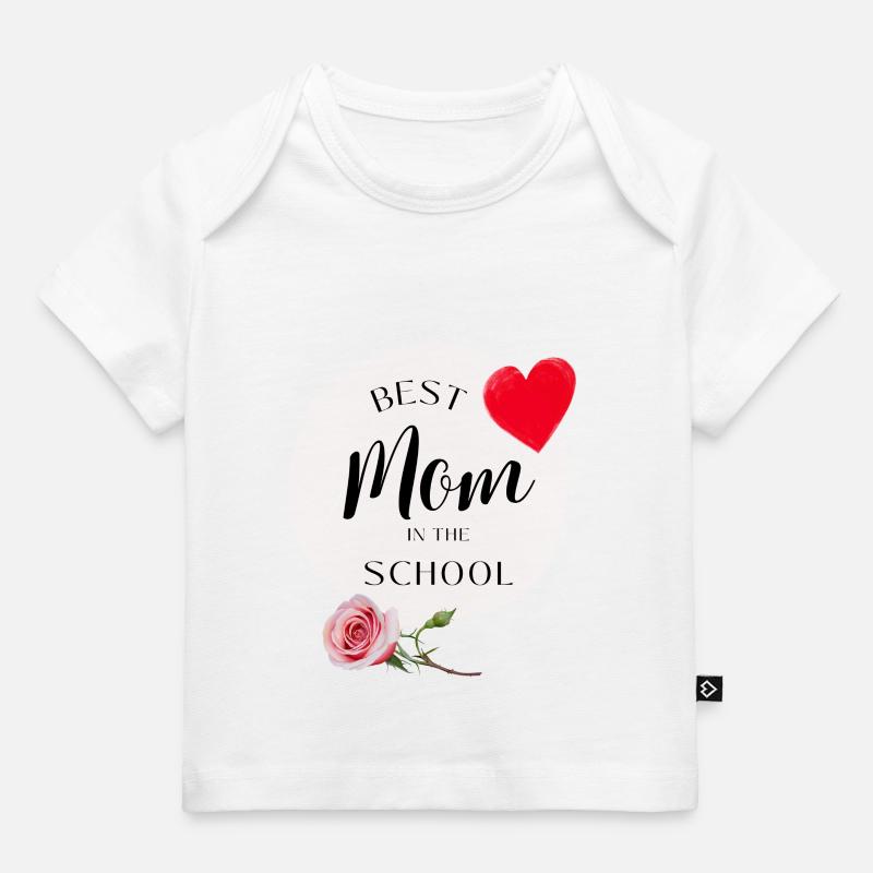 Beste Mutter der Schule - Baby Premium Organic T-Shirt - Weiß