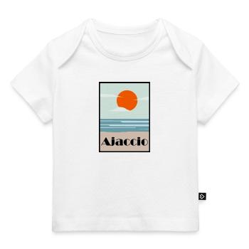 Ajaccio Corsica - Baby Premium Organic T-Shirt - Weiß - Vorne