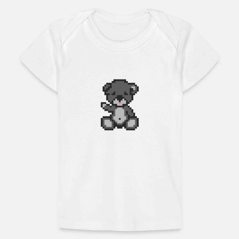 Pixel Bear Storm T-shirt Premium bébé bio