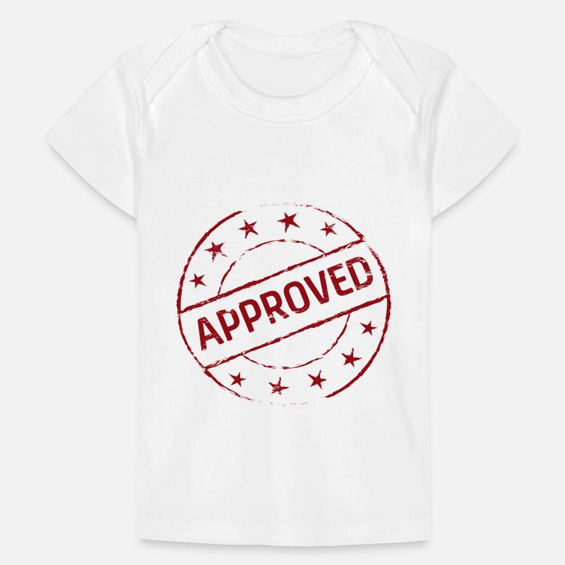 Approved Symbol Geschenk Geschenkidee Baby Premium Organic T-Shirt