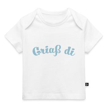 Grias di - Grüß dich - Baby Premium Organic T-Shirt - Weiß - Vorne