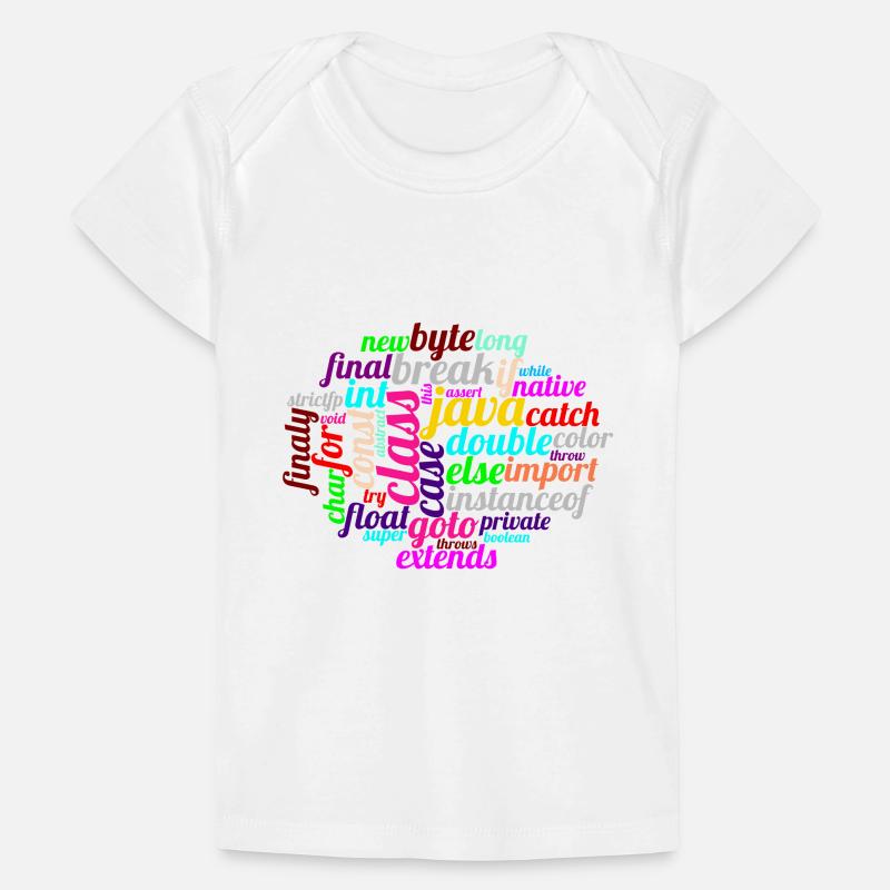 Java WordCloud Baby Premium Organic T-Shirt