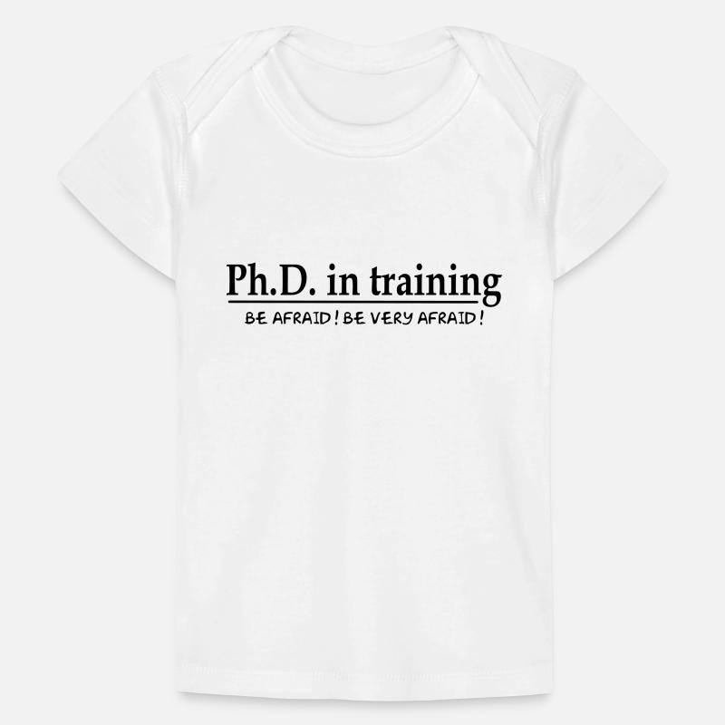 PhD in training T-shirt Premium bébé bio