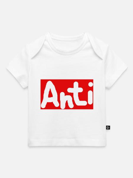 Anti - Baby Premium Organic T-Shirt - Weiß