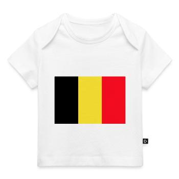 Belgium, Belgium flag, Belgium flag, world champion - Baby Premium Organic T-shirt - white - Front