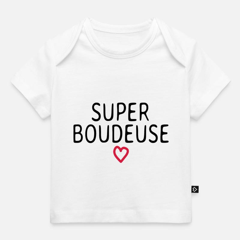 Super boudeuse - T-shirt Premium bébé bio - blanc