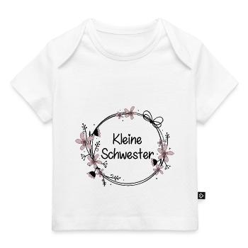 Kleine Schwester - Baby Premium Organic T-Shirt - Weiß - Vorne