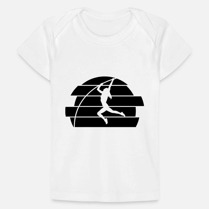 Pole vaulting Baby Premium Organic T-shirt