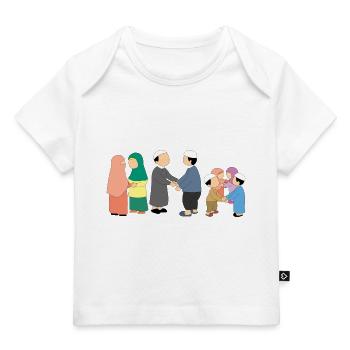 Ramadan Mubarak muslim islam Fasten moslem Allah - Baby Premium Organic T-Shirt - Weiß - Vorne