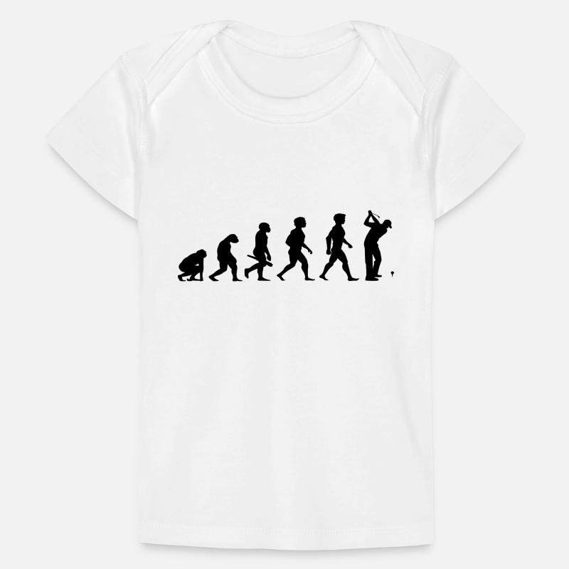 Evolution Golf Golfer Golfer Golf Course Baby Premium Organic T-shirt