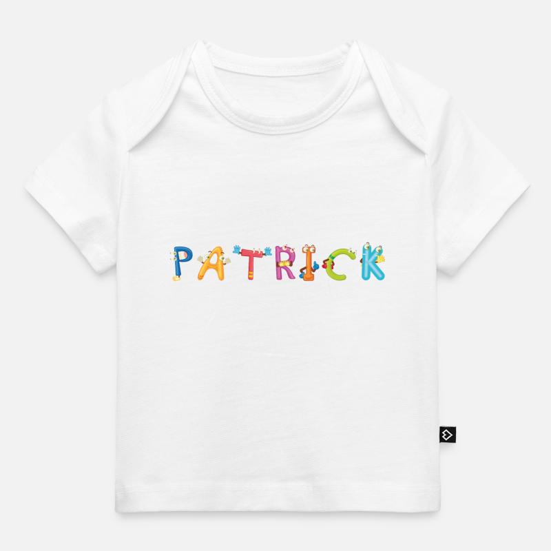 Patrick - T-shirt Premium bébé bio - blanc
