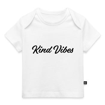 Kind Vibes - T-shirt Premium bébé bio - blanc - Devant