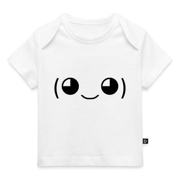 Doux et plein de joie ! ✨ - T-shirt Premium bébé bio - blanc - Devant