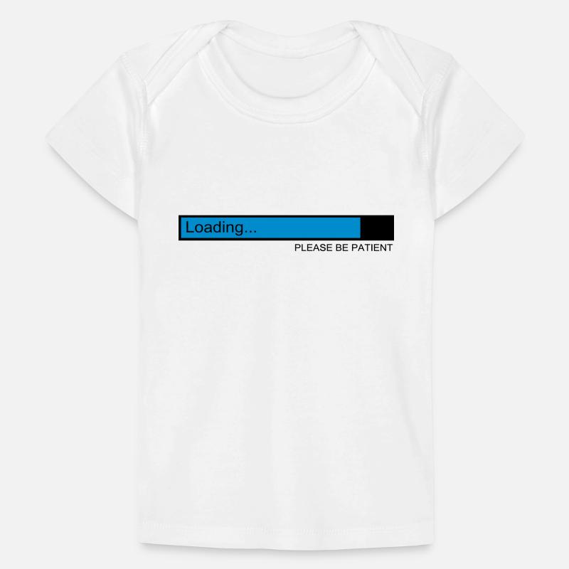 loading / loading bar / pc / download Baby Premium Organic T-shirt