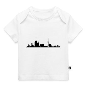 Skyline alimentaire - T-shirt Premium bébé bio - blanc - Devant
