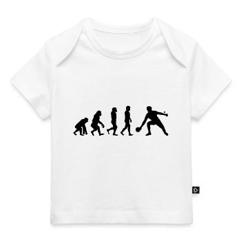 Ping Pong Master Tischtennis Trainer Evolution - Baby Premium Organic T-Shirt - Weiß - Vorne
