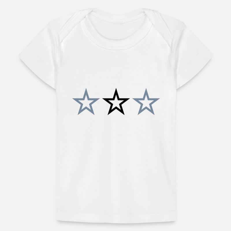 3 ÉTOILES T-shirt Premium bébé bio
