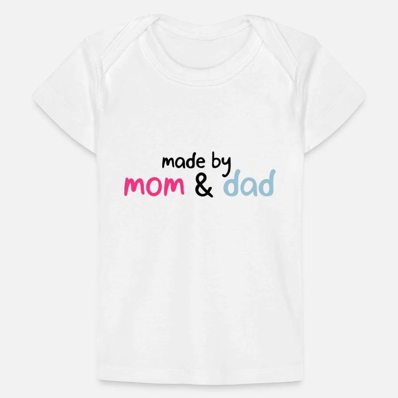 made by mom & dad Baby Premium Organic T-Shirt