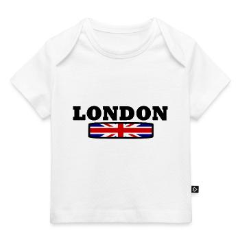 Londres - T-shirt Premium bébé bio - blanc - Devant