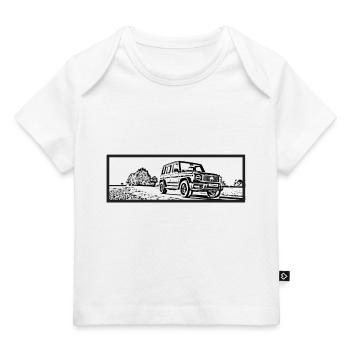 G Klasse / G-Fühl - Baby Premium Organic T-Shirt - Weiß - Vorne